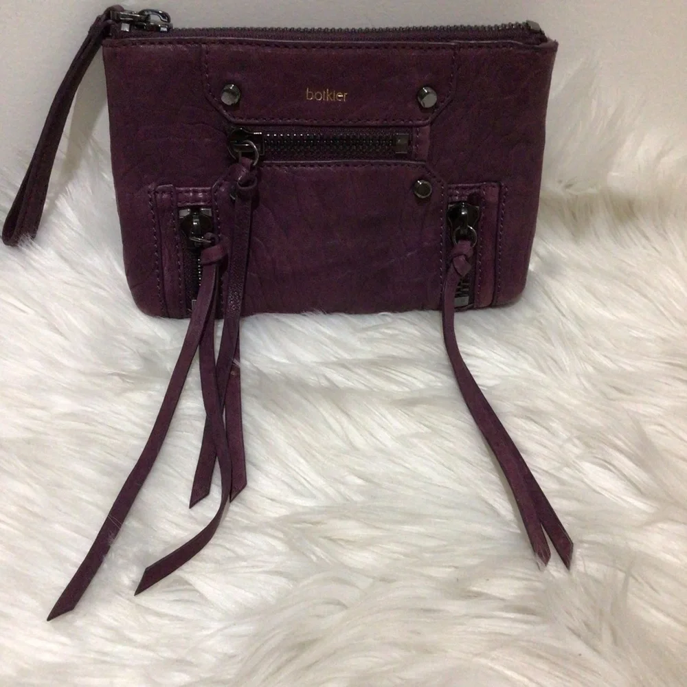 Botkier Kiera purple wristlet clutch - Picture 5 of 5